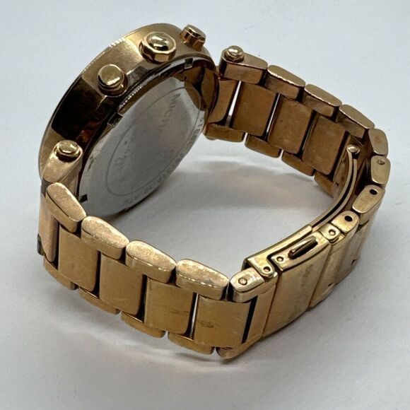 Michael Kors Parker MK5491 Women's Gold Stainless Steel Analog Dial Watch JNA588 - Picture 8 of 11